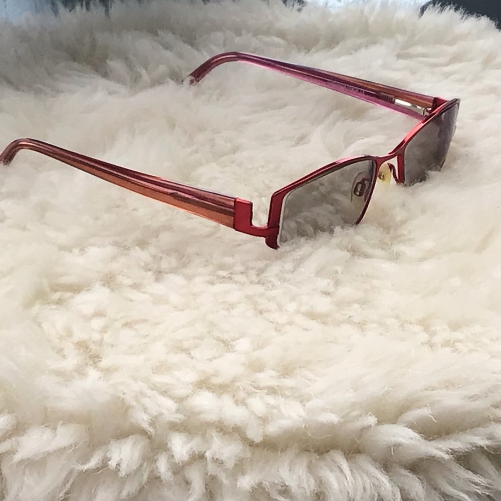 Skaga Eyeglasses 3404 Scandinavian Eyewear -Red, Pink and Orange Titanium Frame. - Picture 15 of 16